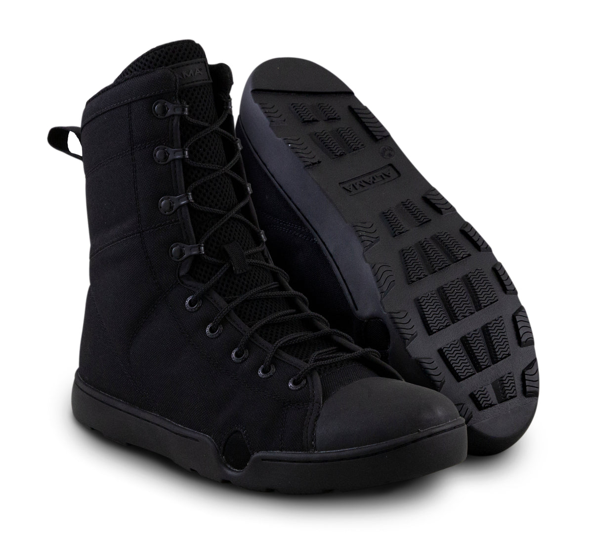 ALTAMA MARITIME 8" MEN'S TACTICAL SHOES BOOTS / BLACK 336001GSA