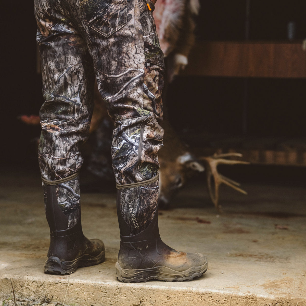 Men's Alpha Agility Field Boot 12" Mossy Oak Country DNA