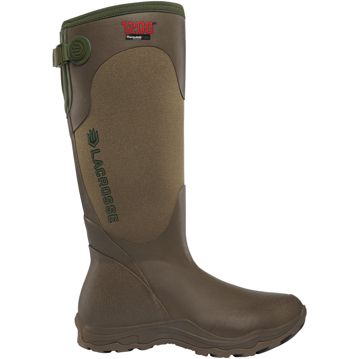 LaCrosse Alpha Agility WOMEN'S 15" Brown/green 1200G Hunt Boots 339070