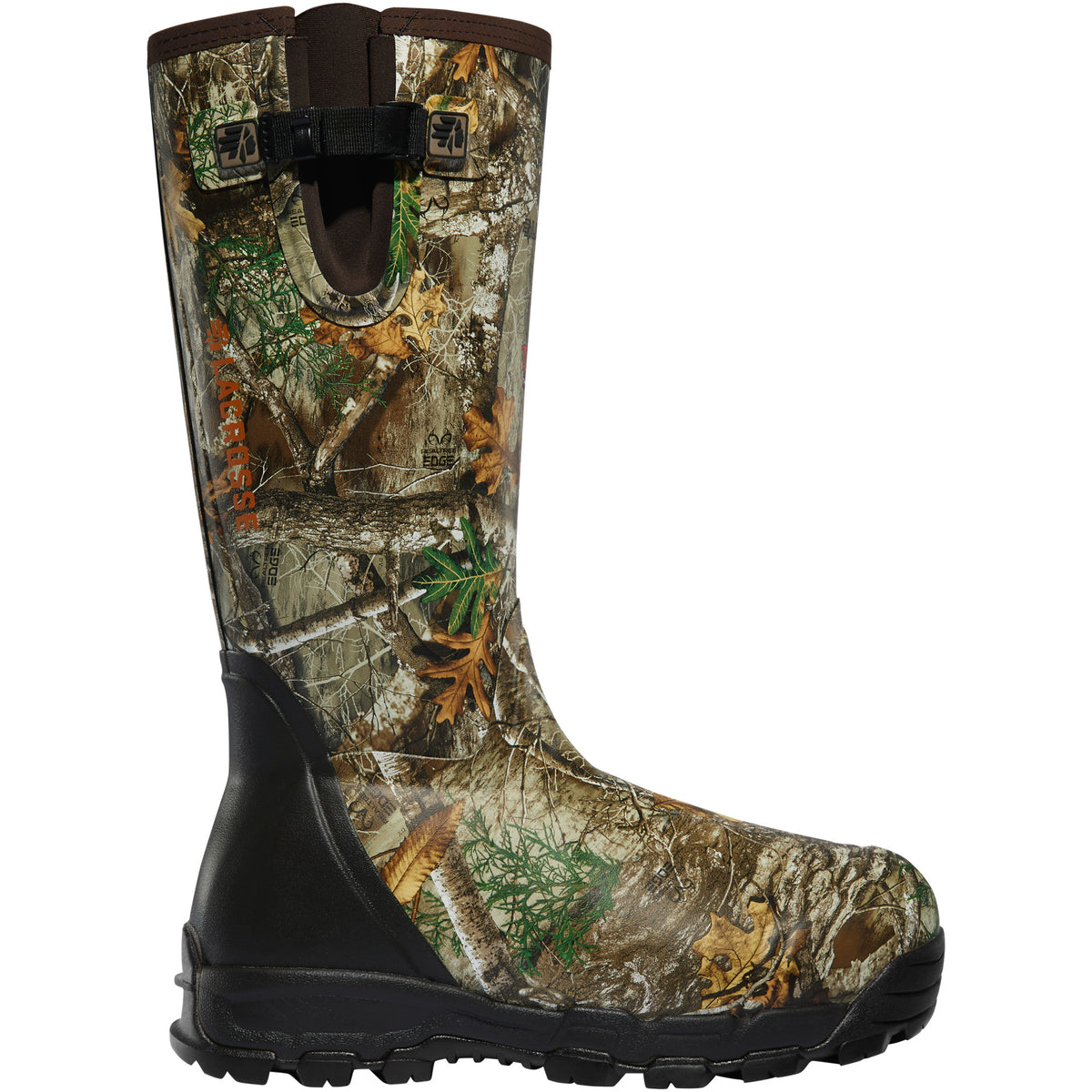 LACROSSE ALPHABURLY PRO SIDE-ZIP 18" REALTREE EDGE 1000G HUNT BOOTS 376030