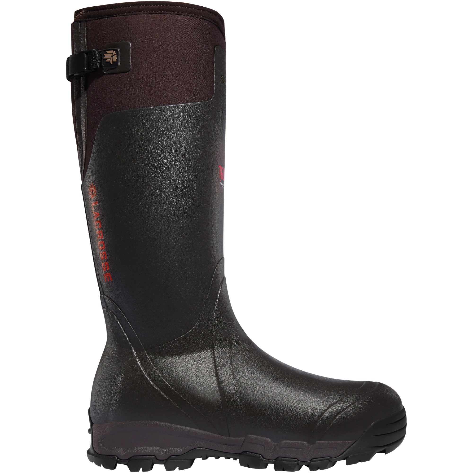 LaCrosse Alphaburly Pro 18" Brown 1600G Hunt Boots 376057