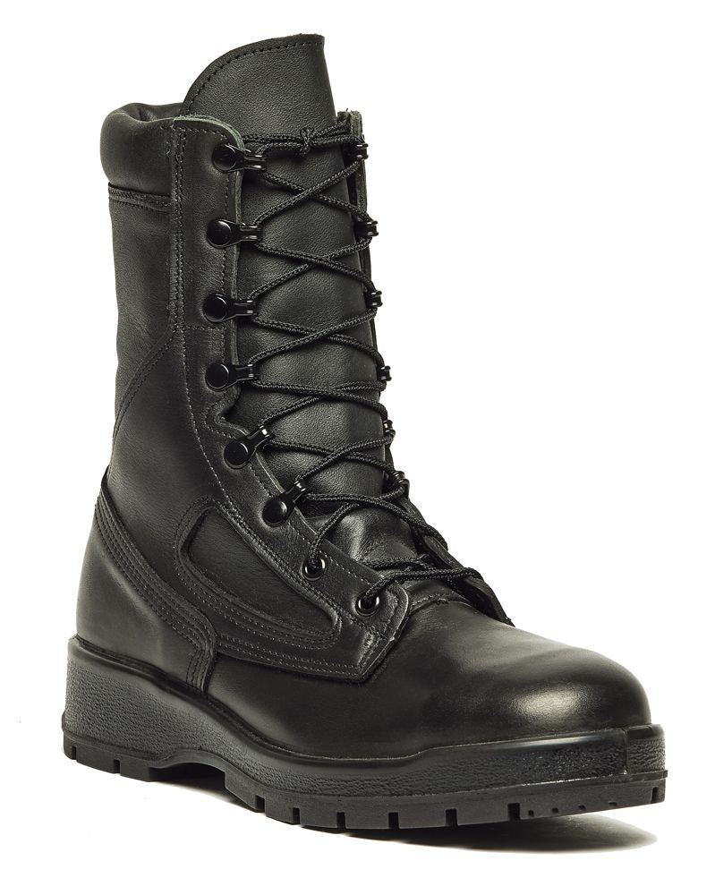 Belleville, Men's, 8", 495ST, U.S. Navy I-5 Steel Safety Toe Flight Boot, Black, 6, Regular, 495ST 060R