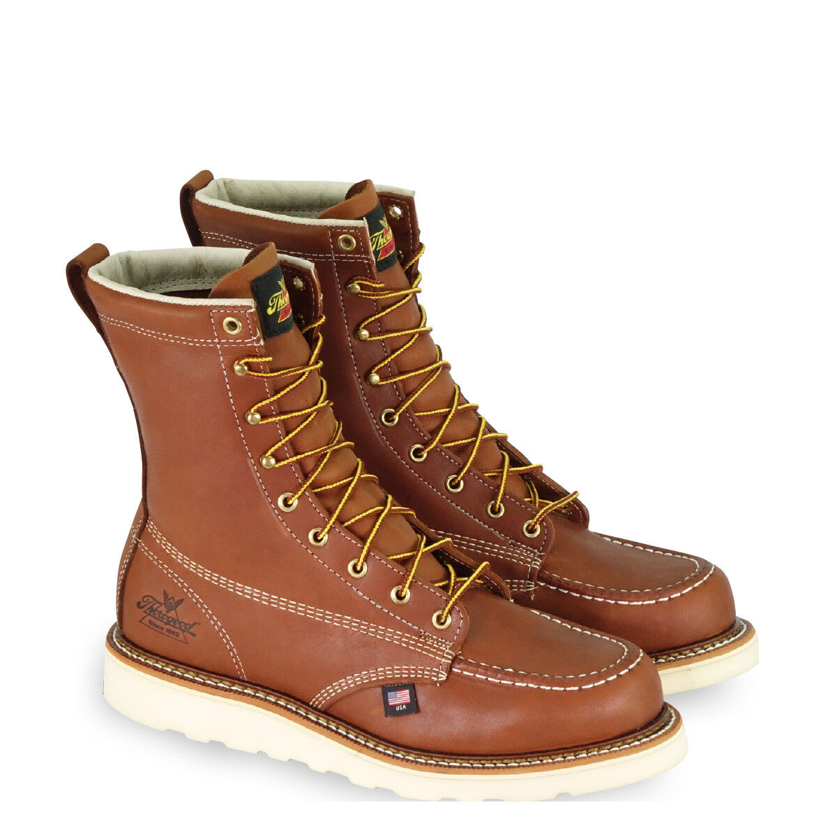 Thorogood American Heritage Moc Toe Wedge 8" Work Boots 814-4201