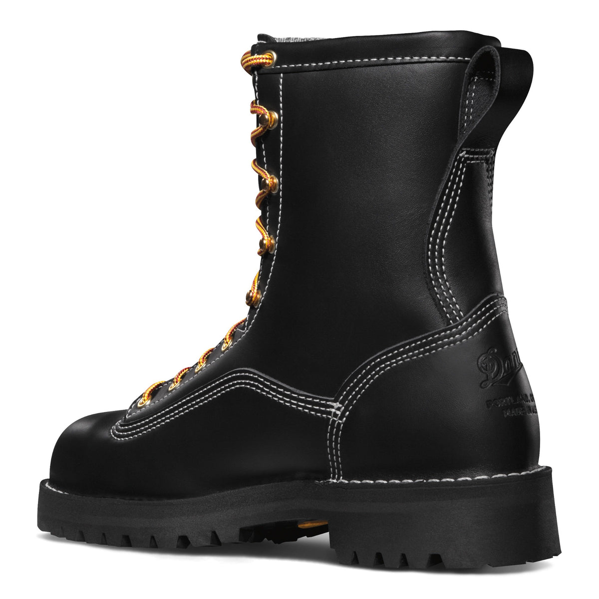 Men's Super Rain Forest 8" Black 200G