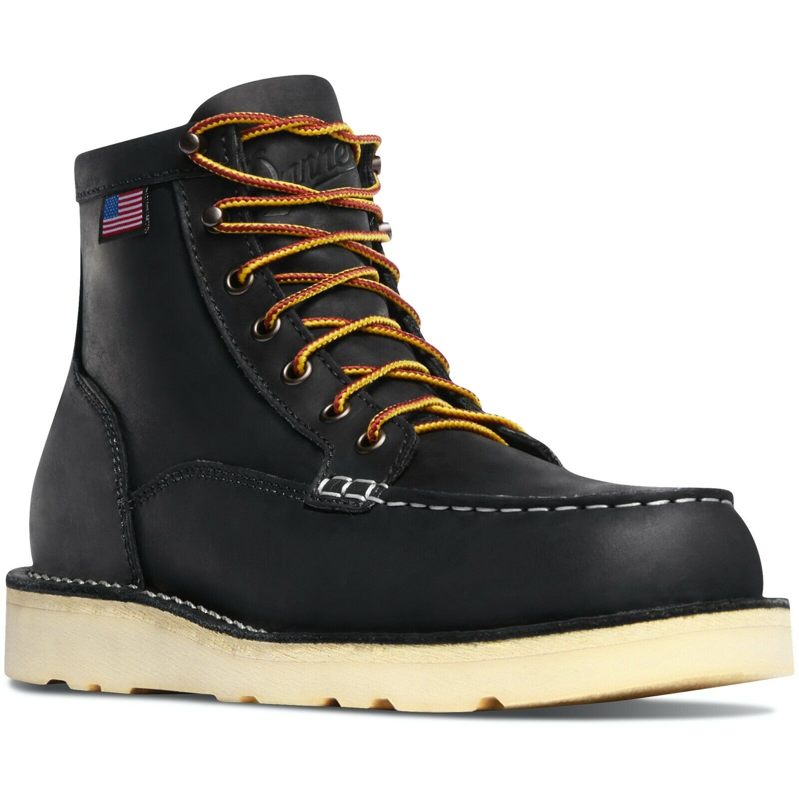 Men's Bull Run Moc Toe 6" Black