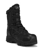 Belleville, Men's, 8", CHROME, TR998ZWPCT, Waterproof Composite Safety Toe Side-Zip Boot, Black, 4, Regular, TR998ZWPCT 040R