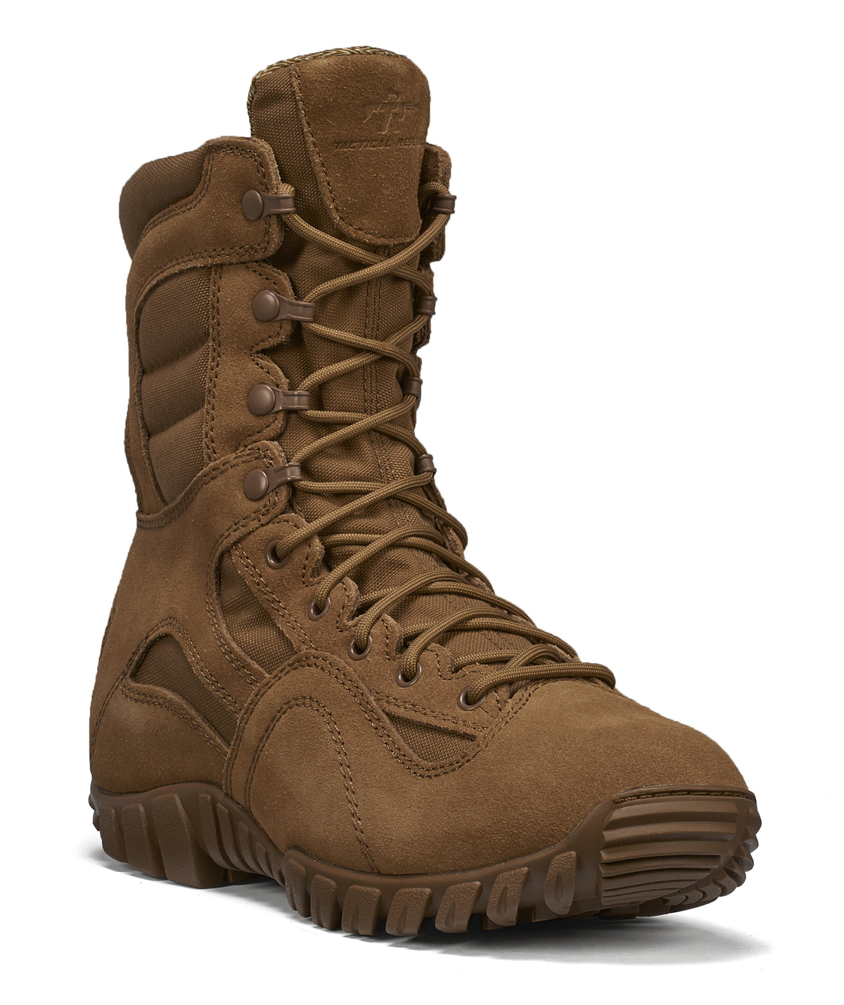 Belleville , Men's, 8", KHYBER, TR550WPINS, Waterproof Insulated Multi-Terrain Boot, Coyote, 5, Regular, TR550WPINS 050R