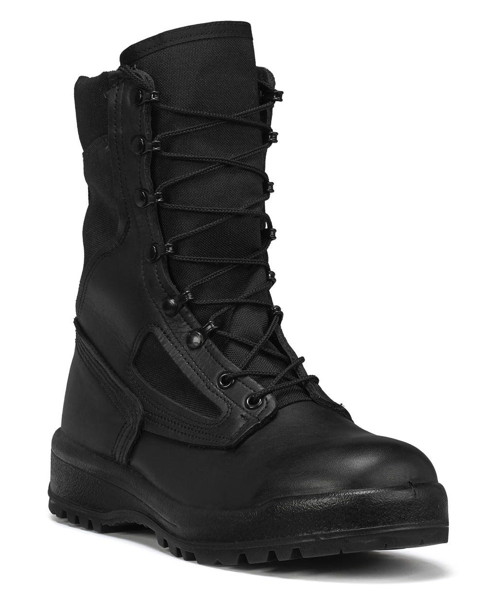 Belleville, Men's, 8", 390TRP, Hot Weather Combat Boot, Black, 3, Regular, 390TRP 030R
