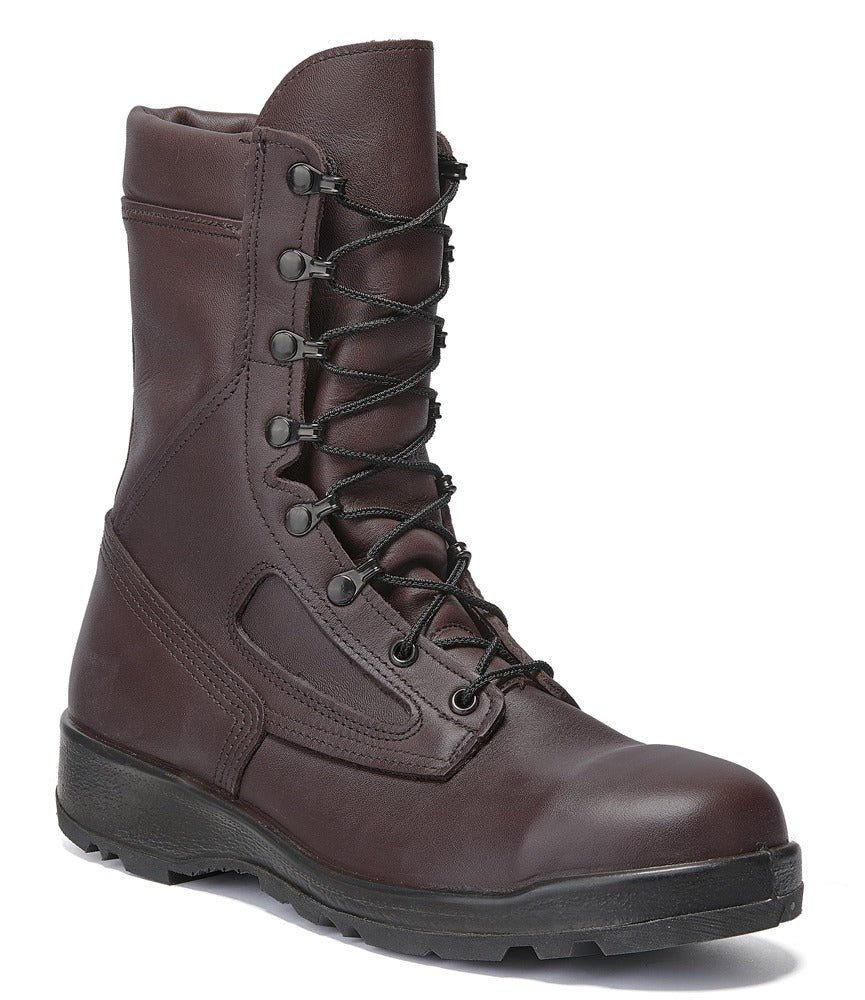 Belleville, Men's, 8", 339ST, U.S. Navy Aviator Steel Safety Toe Flight Boot, Brown, 3, Regular, 339ST 030R