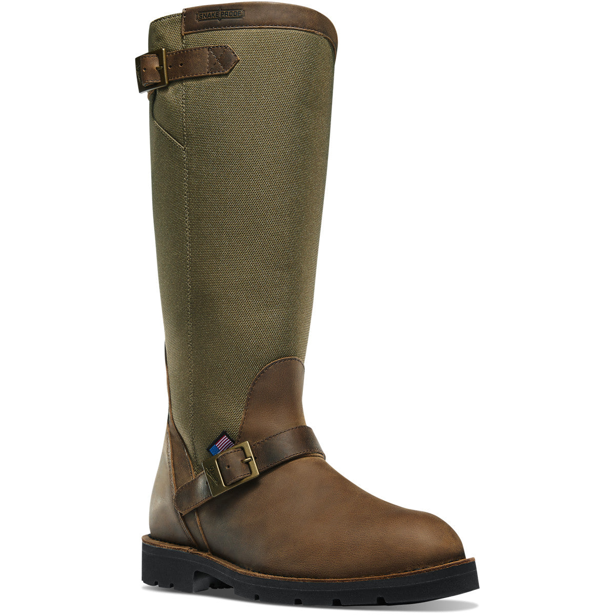 Men's San Angelo Snake Boot 17" Brown