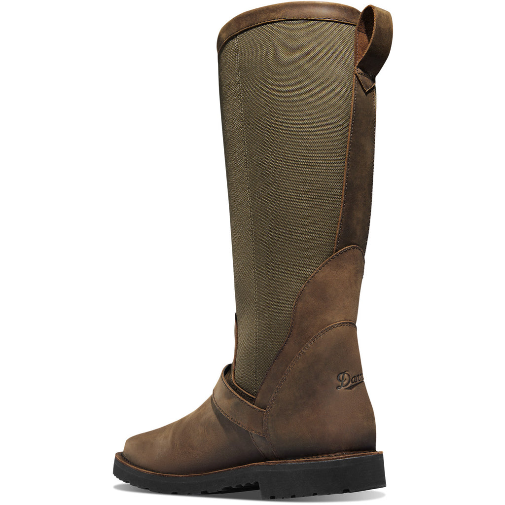 Men's San Angelo Snake Boot 17" Brown Square Toe