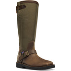 Men's San Angelo Snake Boot 17" Brown Square Toe