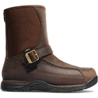 Men's Sharptail Rear Zip 10" Dark Brown