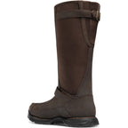 Men's Sharptail Snake Boot 17" Dark Brown