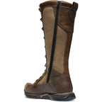 Men's Sharptail Snake Boot Side-Zip 17" Brown