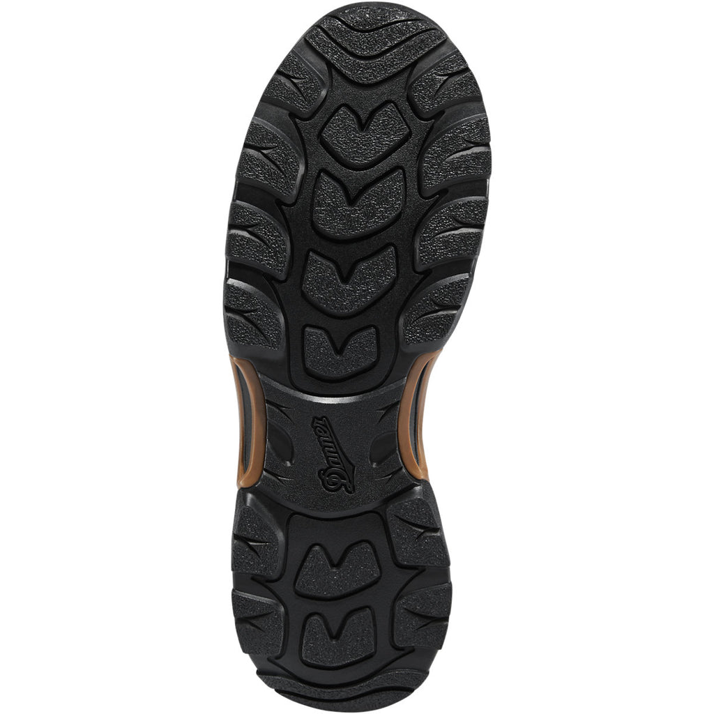 Men's Sharptail Snake Boot Side-Zip 17" Brown