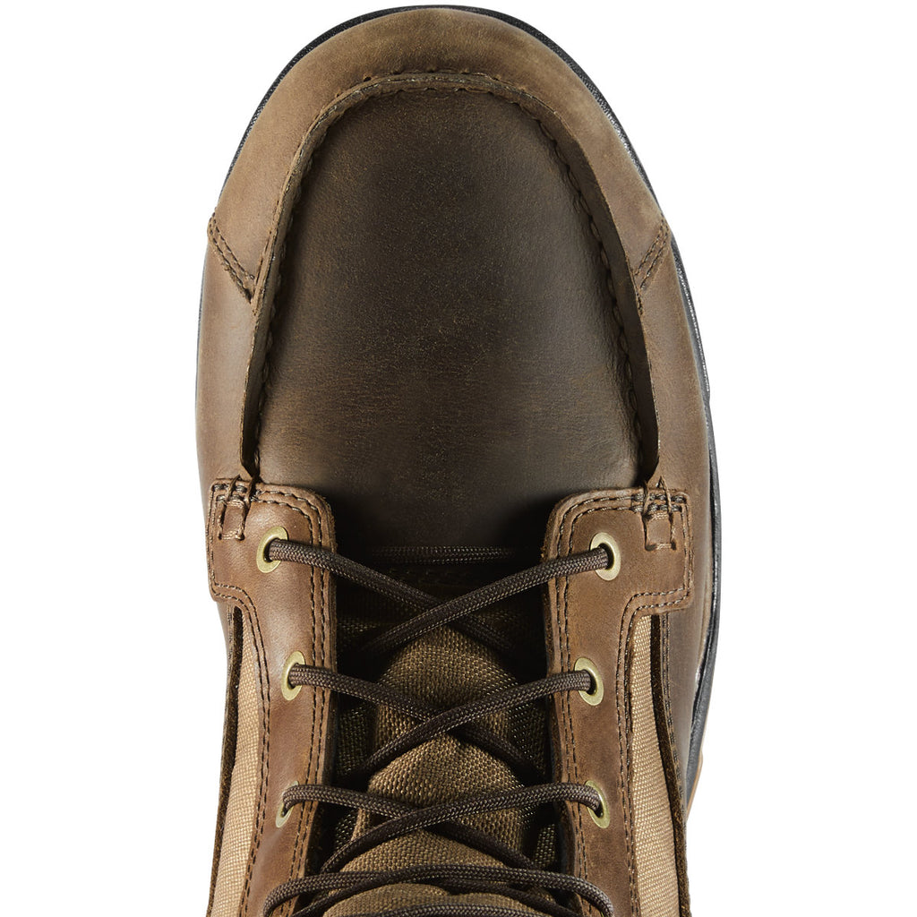 Men's Sharptail Snake Boot Side-Zip 17" Brown