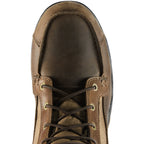 Men's Sharptail Snake Boot Side-Zip 17" Brown