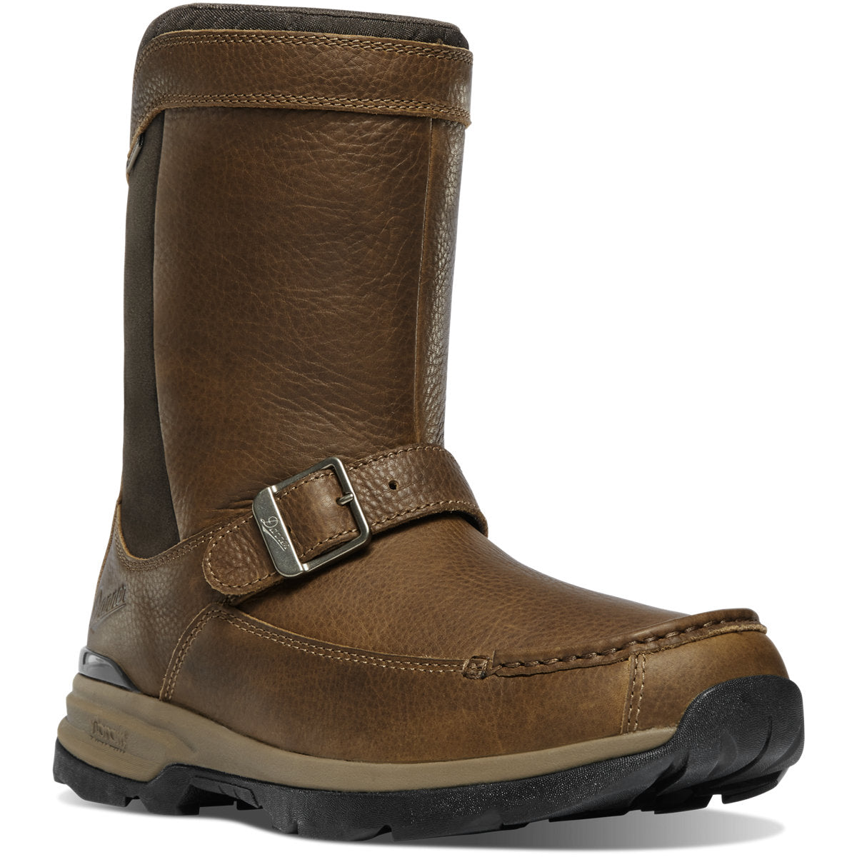 Men's Recurve Rear Zip 10" Light Brown Moc-Toe