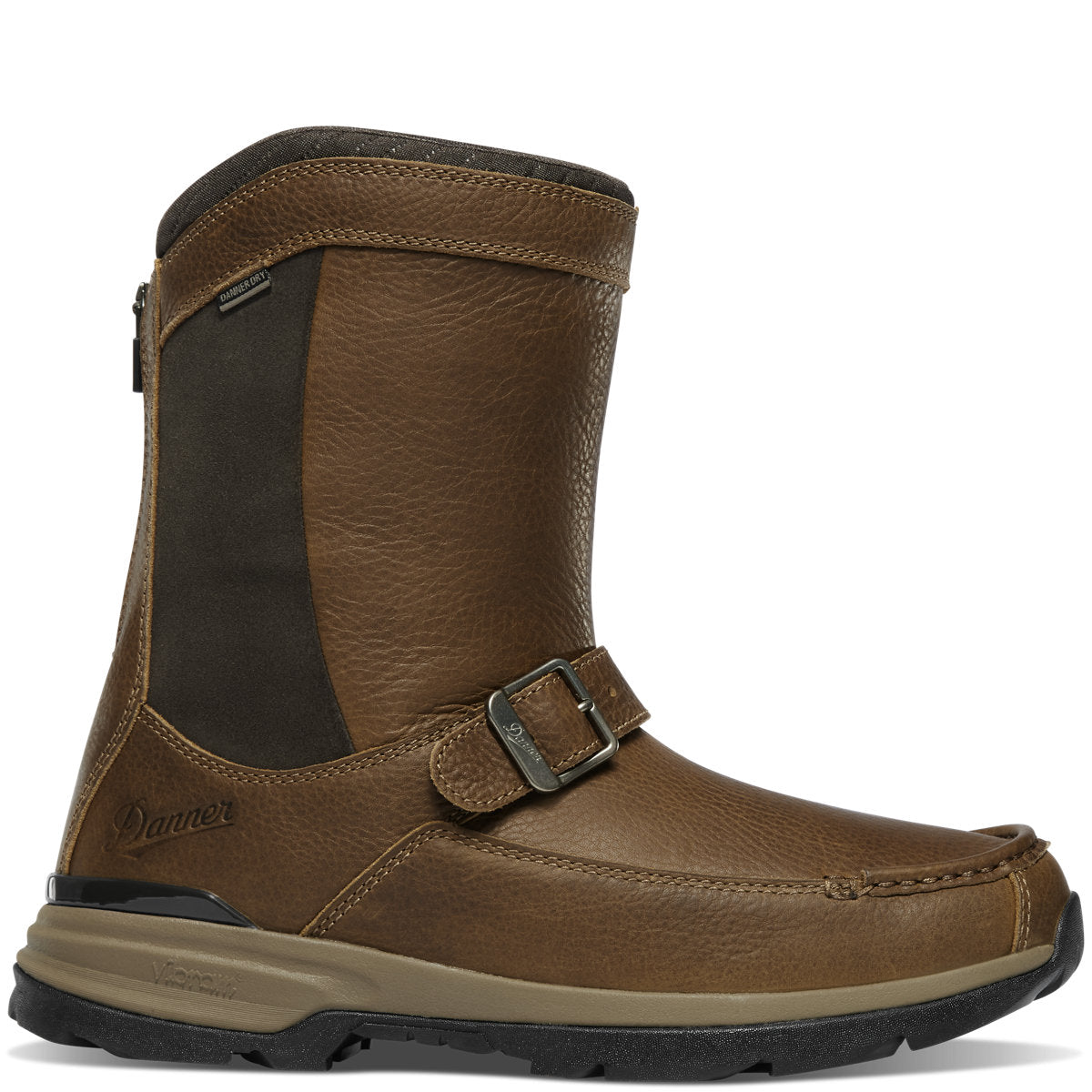 Men's Recurve Rear Zip 10" Light Brown Moc-Toe