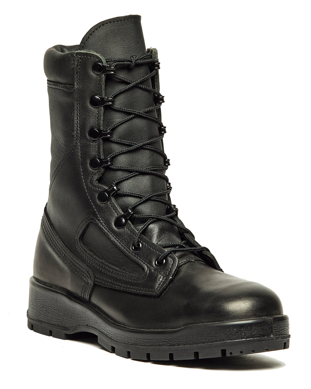 Belleville, Women's, 8", F495ST, U.S. Navy I-5 Female Steel Safety Toe Flight Boot, Black, 4, Regular, F495ST 040R