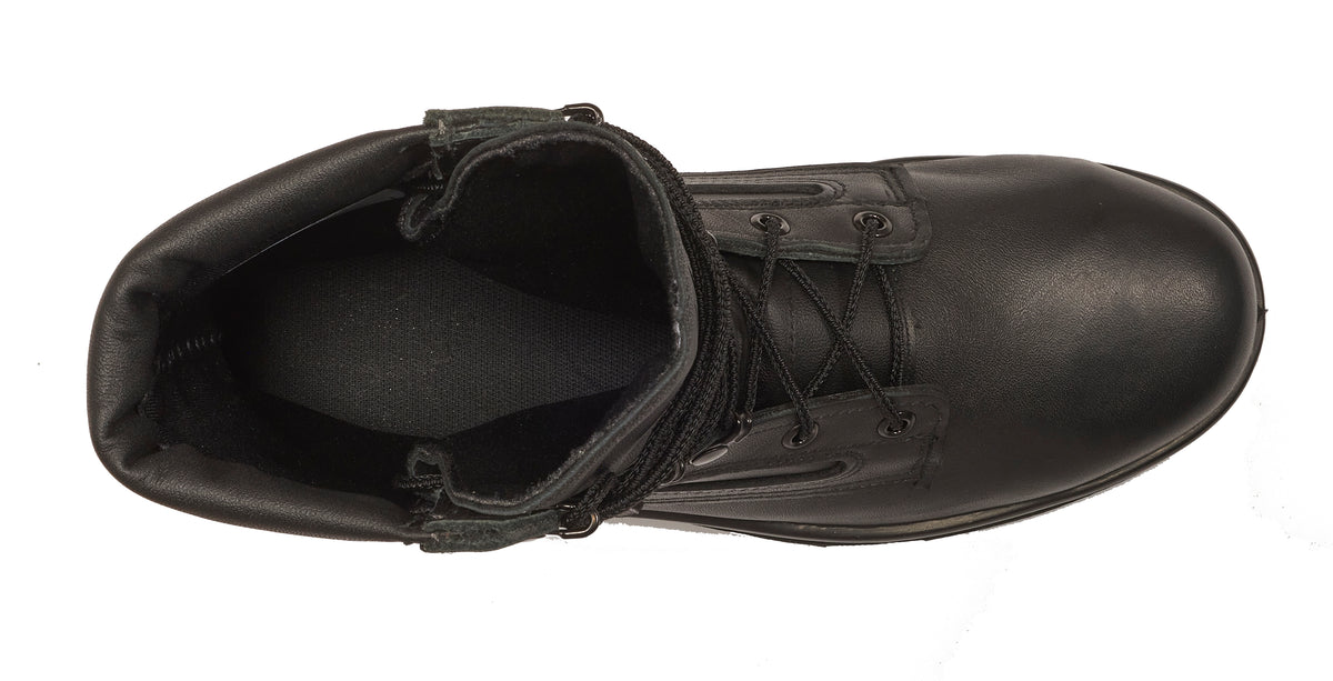 Belleville, Women's, 8", F495ST, U.S. Navy I-5 Female Steel Safety Toe Flight Boot, Black, 4, Regular, F495ST 040R