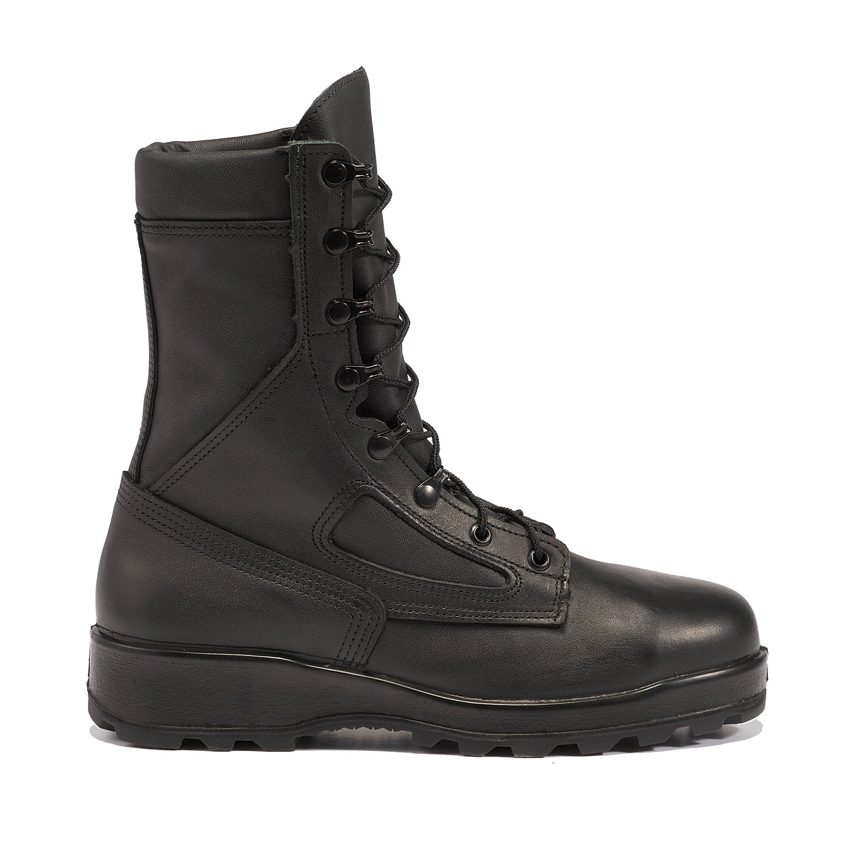 Belleville, Women's, 8", F495ST, U.S. Navy I-5 Female Steel Safety Toe Flight Boot, Black, 4, Regular, F495ST 040R