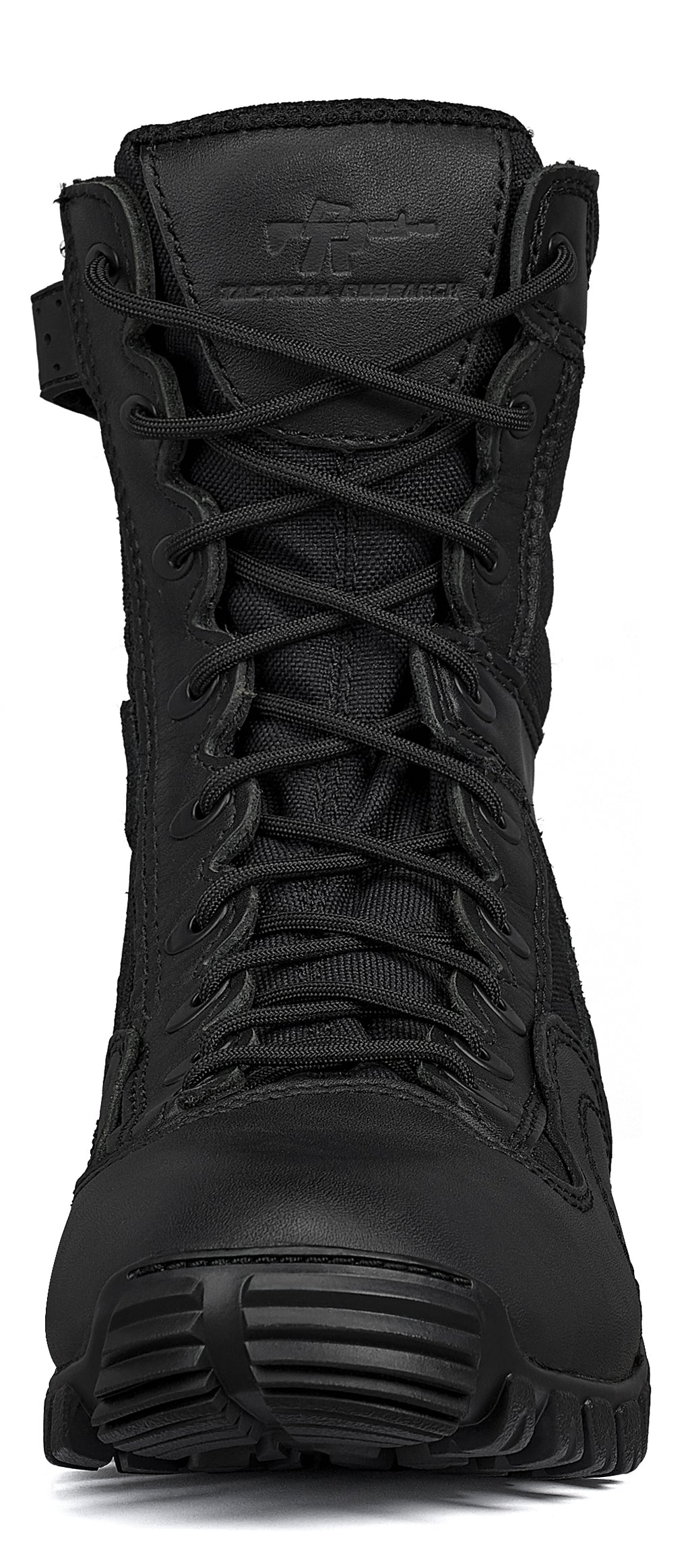 Belleville, Men's, 8", KHYBER, TR960Z, Hot Weather Lightweight Side-Zip Tactical Boot, Black, 4, Regular, TR960Z 040R