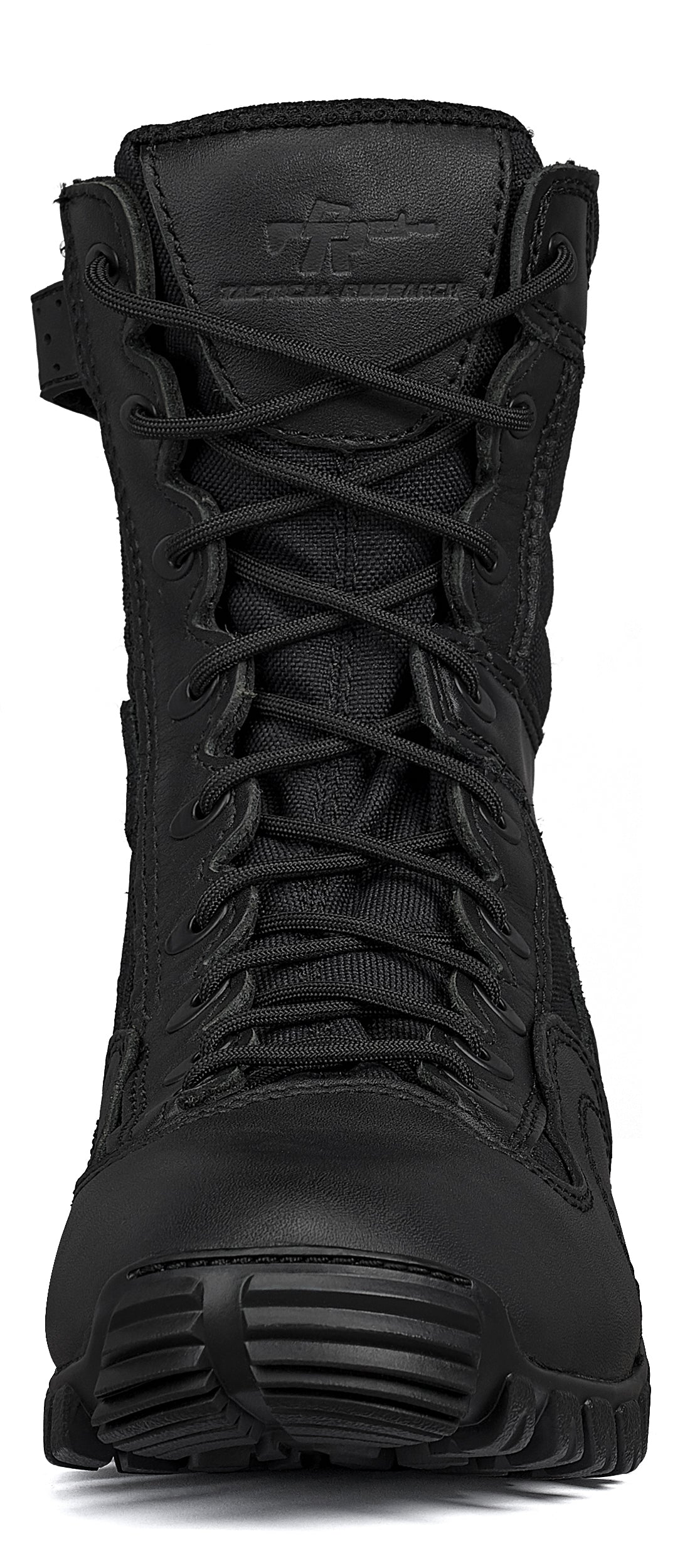 Belleville, Men's, 8", KHYBER, TR960Z, Hot Weather Lightweight Side-Zip Tactical Boot, Black, 4, Regular, TR960Z 040R