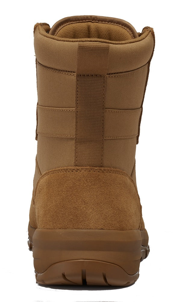 Belleville, Men's, 8", SPEAR POINT, BV518, Lightweight Hot Weather Tactical Boot, Coyote, 4, Regular, BV518 040R