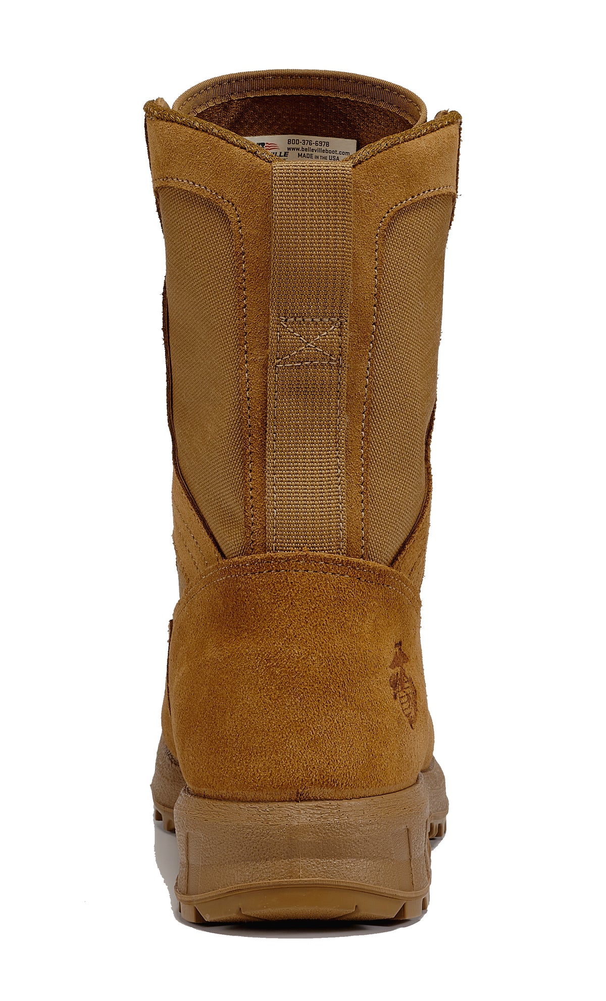 Belleville, Men's, 8", 510MEF, Ultra Light Marine Corps Combat Boot, EGA, Coyote, 5, Regular 510MEF 050R