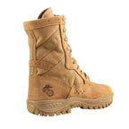 Belleville, Men's, 8", 520MOTO, USMC Ultra Light Assault Boot Boot, EGA, Coyote, Regular, 4, 520MOTO 040R