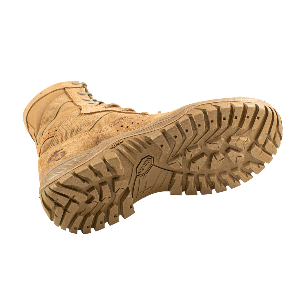 Belleville, Men's, 8", 520MOTO, USMC Ultra Light Assault Boot Boot, EGA, Coyote, Regular, 4, 520MOTO 040R