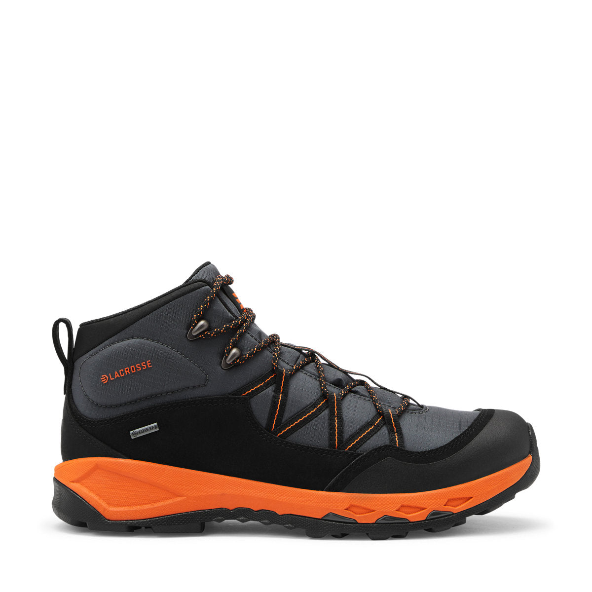 Men's San Juan Mid 4" Gunmetal/Orange GTX