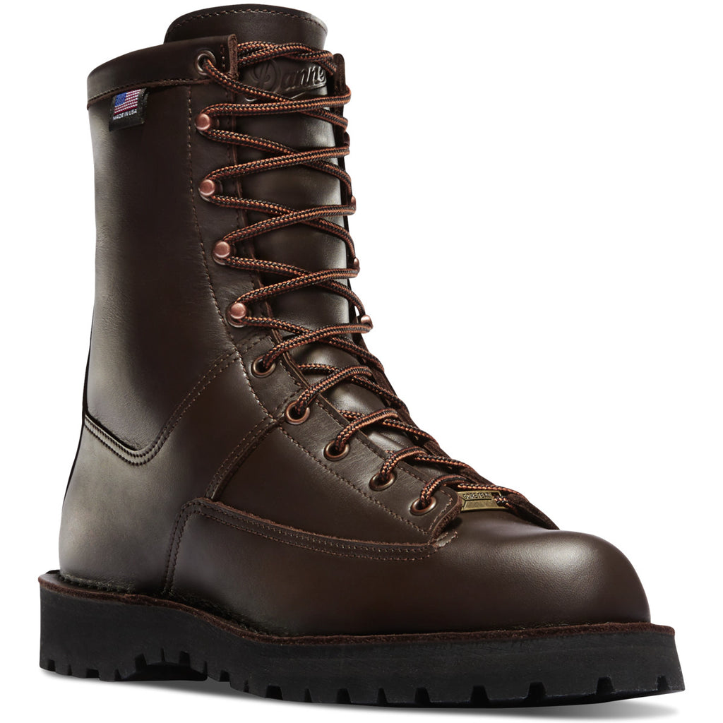 Men's Hood Winter Light 8" Brown 200G