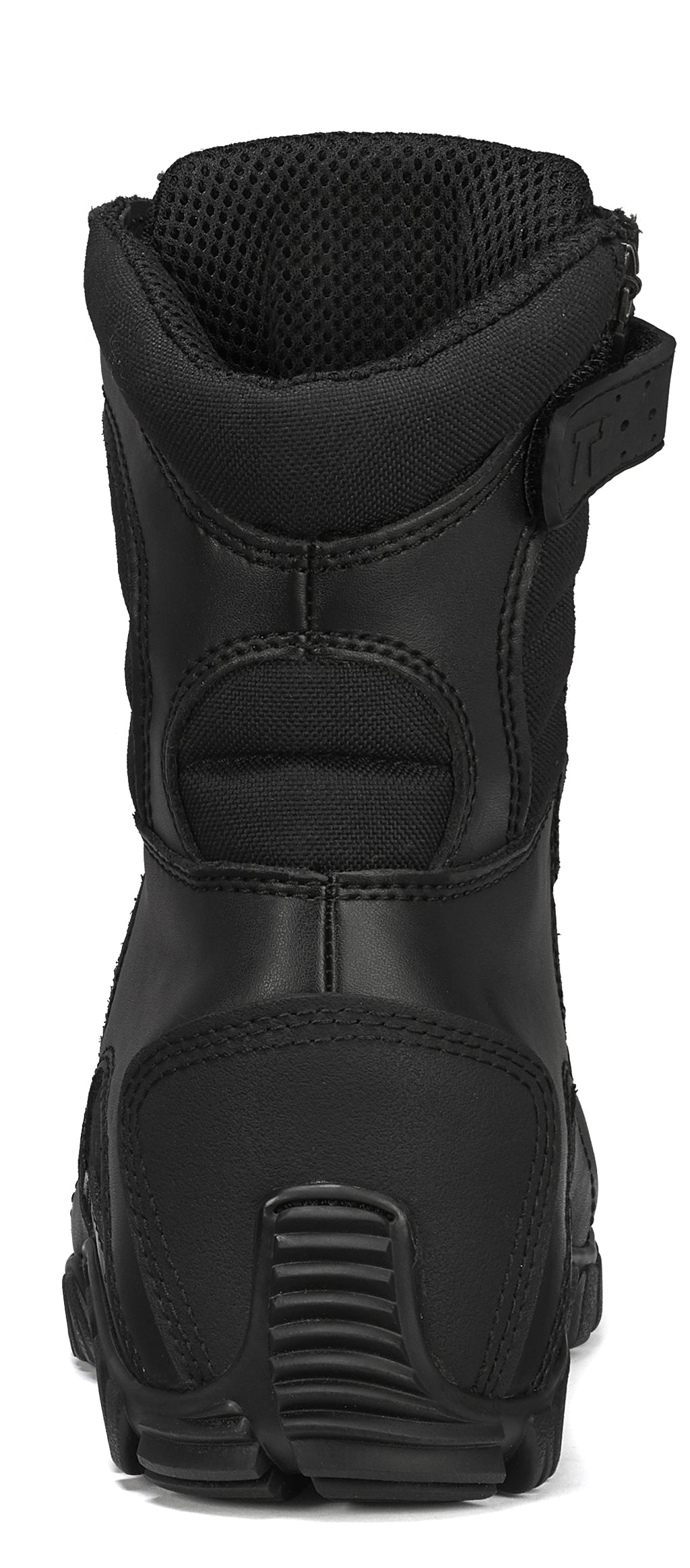 Belleville, Men's, 8", KHYBER, TR960Z, Hot Weather Lightweight Side-Zip Tactical Boot, Black, 4, Regular, TR960Z 040R