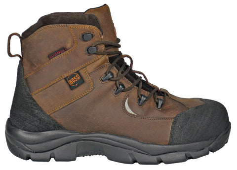 Hoss Ridge Brown Work Shoes Boots 60230