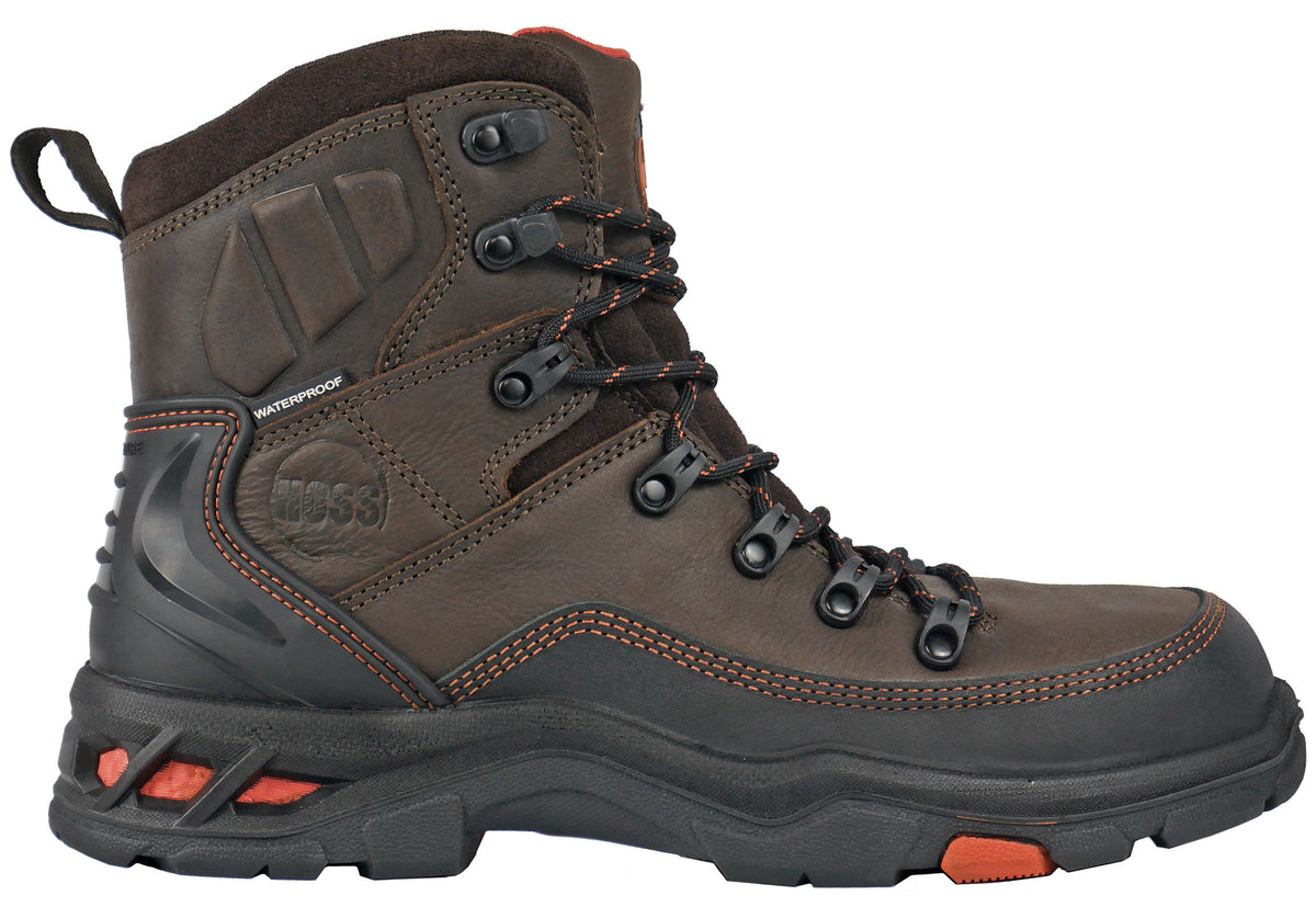HOSS TRAVERSE BROWN MEN'S SHOES BOOTS 60260
