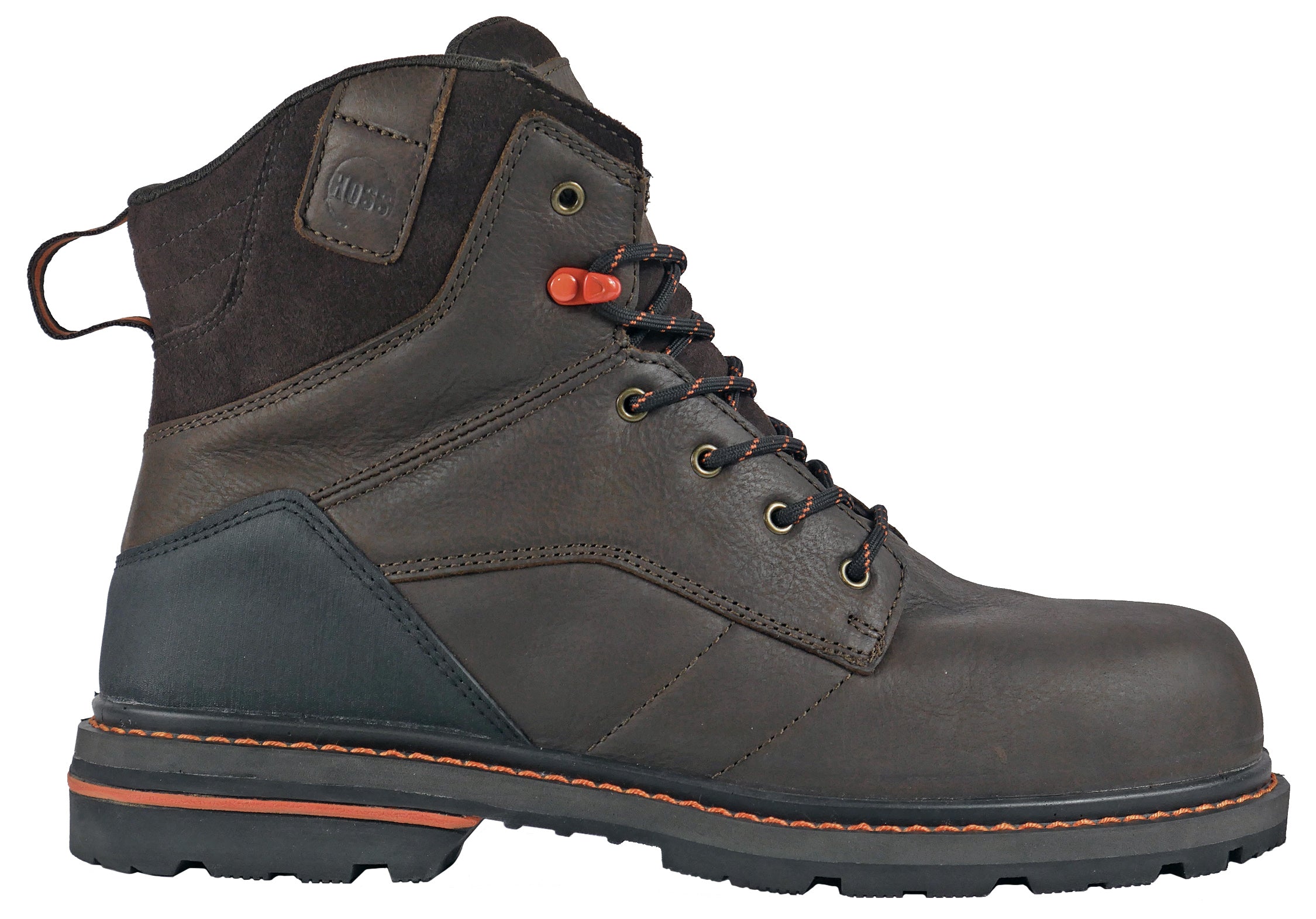 Hoss Carson Brown Composite Toe MEN'S Shoes Boots 60413