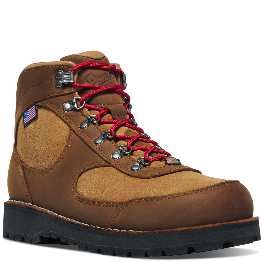 Men's Cascade Crest 5" Grizzly Brown/Rhodo Red GTX
