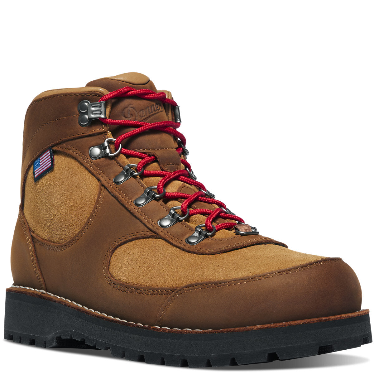 Men's Cascade Crest 5" Grizzly Brown/Rhodo Red GTX