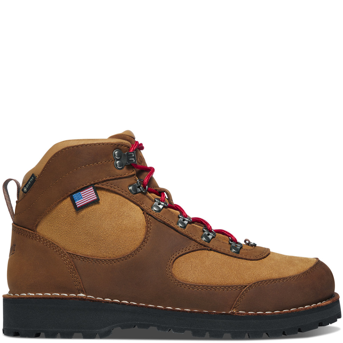 Men's Cascade Crest 5" Grizzly Brown/Rhodo Red GTX