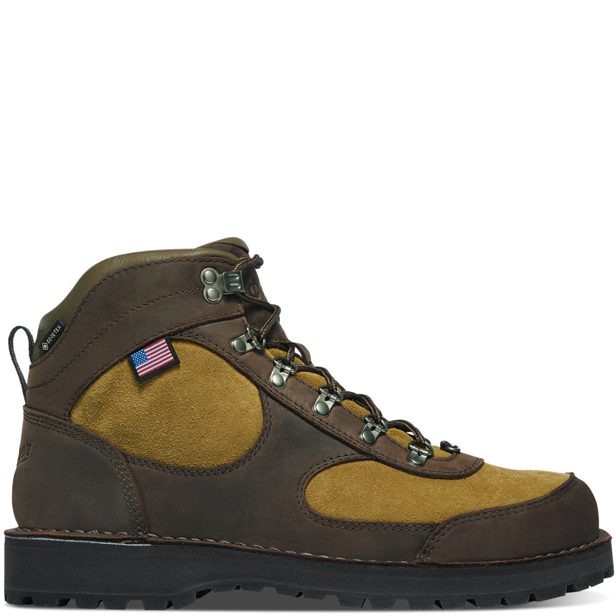 Men's Cascade Crest 5" Turkish Coffee/Moss Green GTX
