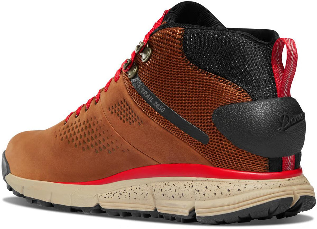Men's Trail 2650 Mid 4" Brown/Red GTX