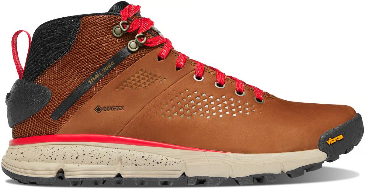 Men's Trail 2650 Mid 4" Brown/Red GTX