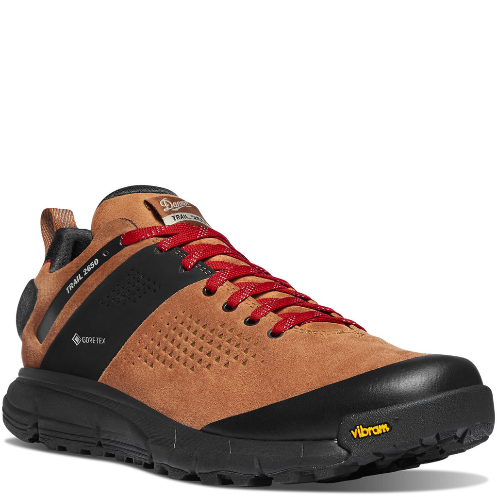 Men's Trail 2650 Suede Brown/Red GTX