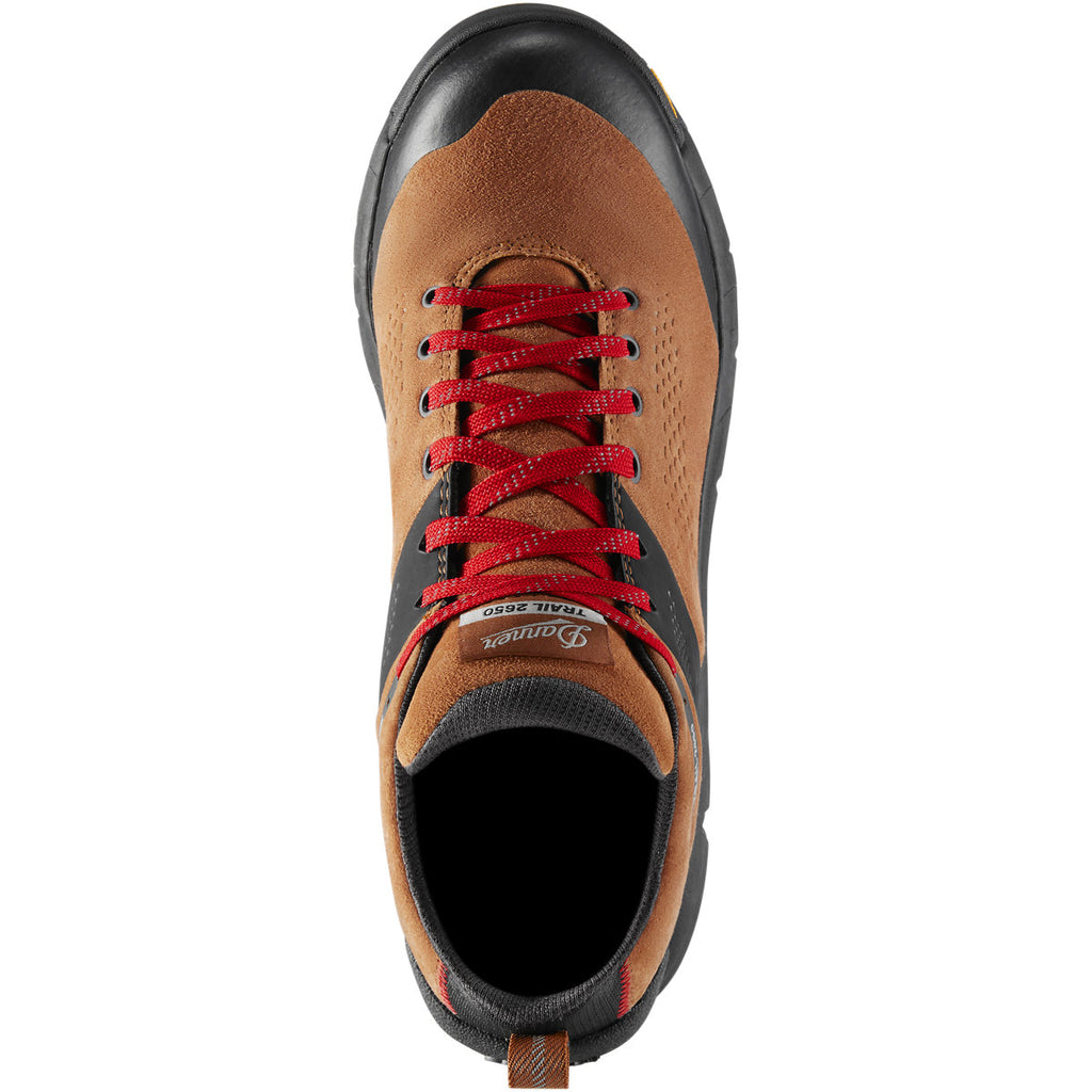 Men's Trail 2650 Suede Brown/Red GTX