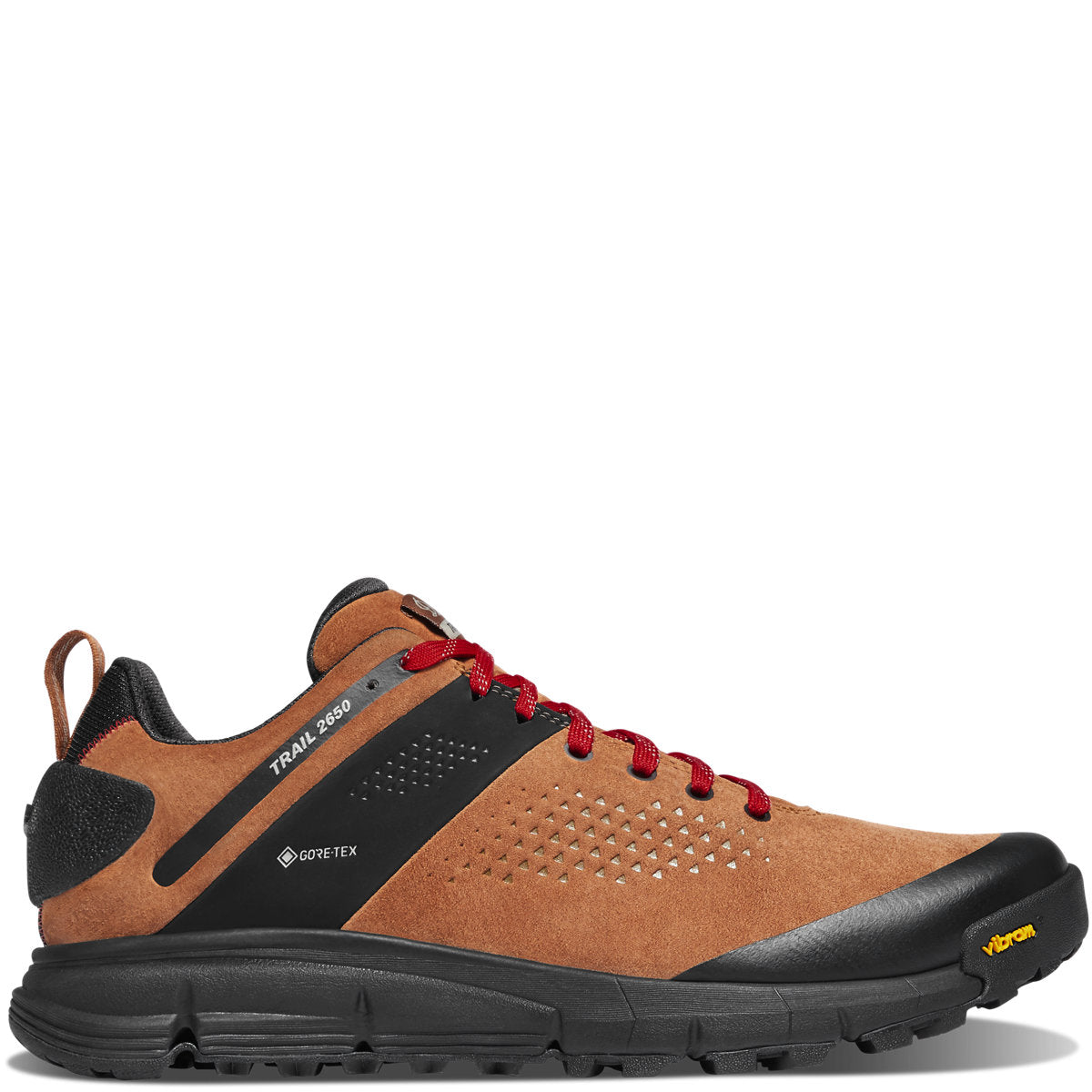 Men's Trail 2650 Suede Brown/Red GTX
