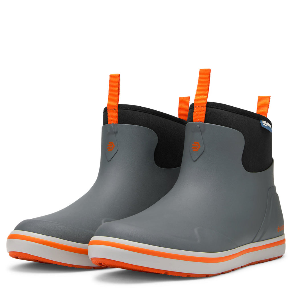 Men's Alpha Deck Boot 6" Gray/Orange