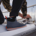 Men's Alpha Deck Boot 6" Gray/Orange